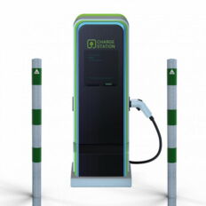 Barrier posts#as e-charging post protection