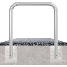 Guard hoop#Ø 76 x 2,6 mm#without cross bar#for casting in concrete