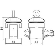Sign clamp