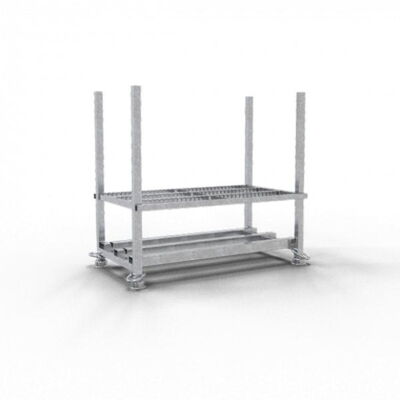 Storage and transport pallet #for 108 flat panels