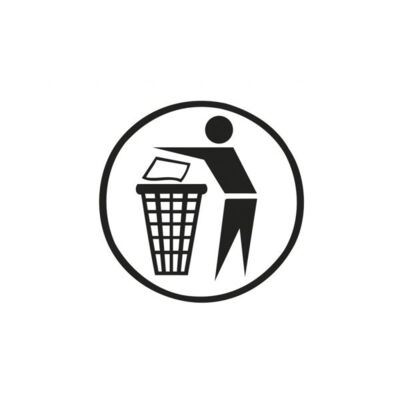 Sticker "Clean man"