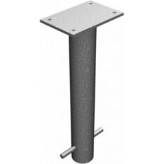 Ground socket for#foldable barrier posts