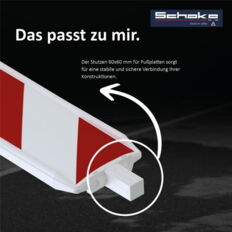 Plastic traffic panel type 60