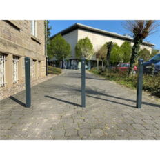 Ornamental bollard#steel tube 70 x 70 mm#series 473B