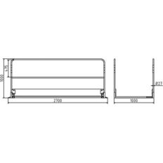 Wooden #trench bridge