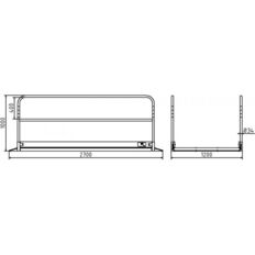 Aluminium and steel #trench bridge