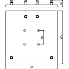 Adaptation plate #for tube tower