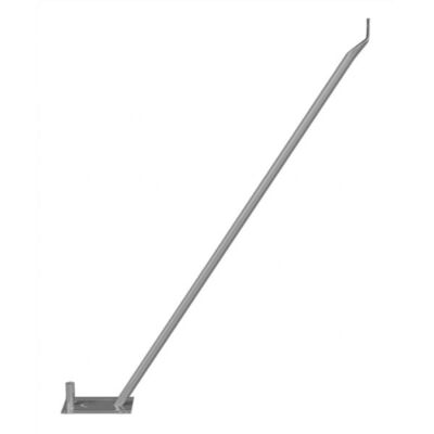 Mobile fence support strut #with tube-support