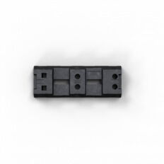 Base plate of plastic