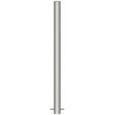 Stainless steel post#Ø 76 mm#with decorative ring