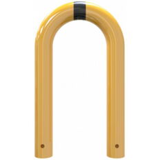 Anti-nudge hoop#steel tube Ø 76 mm#yellow / black