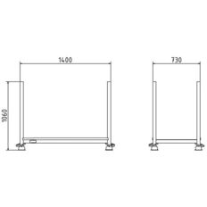 stacking pallet for base plates