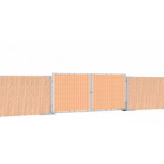 Individual parts #Wooden fence gate