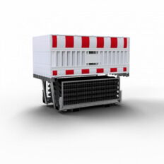 SET #with 20 panel fence#and 21 base plates#on twin pallet