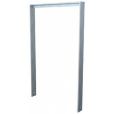 Leaning bracket made of flat steel 80 x12mm#with beam