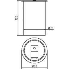 Cover for posts#hot-dip galvanized