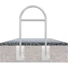 Round hoops of steel tube#Ø 48 mm x 2,5 mm#for casting in concrete