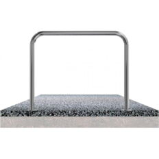 Stainless steel hoop#Ø 48 mm#for casting in concrete