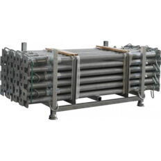 GS-tested stackable pallet#of square tube#60 x 60 mm