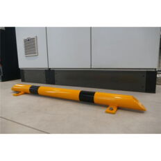 Anti-nudge bar#round steel tube Ø 76 mm#to be fixed by plugs