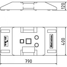 TL base plate #to K1 #28 Kg