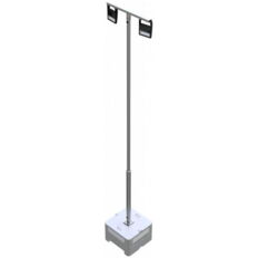 Lamp post SET#made of steel