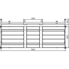 Storage and transport pallet#for 30 base plates