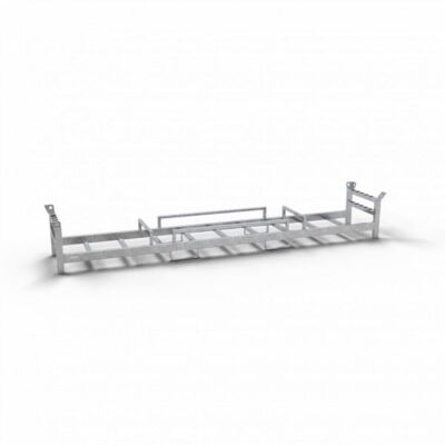 Twin pallet #for 10 mobile fences #and 10 base plates