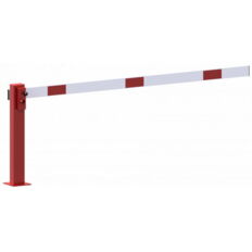 Compact hand barrier #without fixed support post