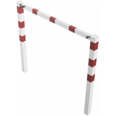 Stationary access barriers#for bolting on site#with top bar