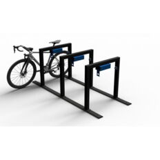 E-bike lean-on hoop#3 row system