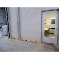 Anti-nudge bar#round steel tube Ø 76 mm#to be fixed by plugs