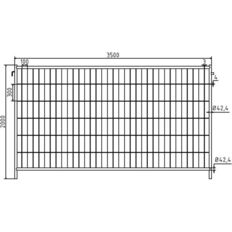 Mobile fence #"Profi S"