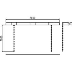 Barrier#aluminium profile#white coated /#red reflecting