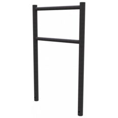 Bicycle lean-on hoop#with flat or ball head