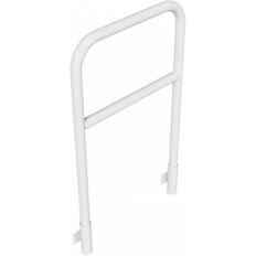 Hoop of steel tube#Ø 48 x 2,5 mm#with cross bar#for wall-mounting