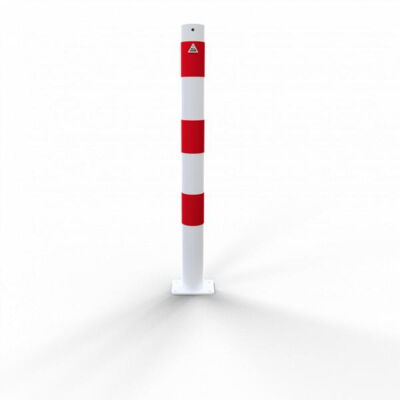 Barrier posts#Steel tube Ø 76 x 2,6 mm#stationary, to be fixed by plugs