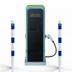 Barrier posts#as e-charging post protection
