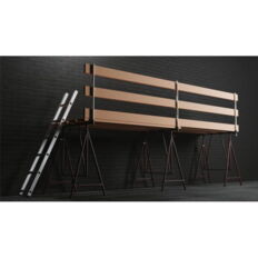 SET#with folding scaffold trestle #complete system