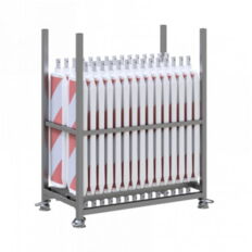 Storage and transport pallet#for 30 traffic panels