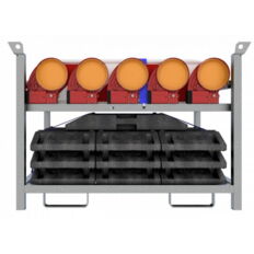 SET 3#with 10 traffic panels, plates, lights#on stock and trasport pallet