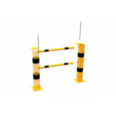 Impact protection railing #plug-in system