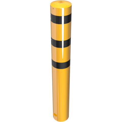 Bollard #steel tube Ø 273 x 5 mm#yellow / black