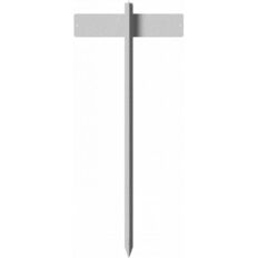 Drive-in rod#made of 40-mm T-bar#for signposting parking lots