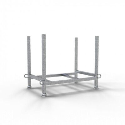 Pallet for crowd barrier, containing of: