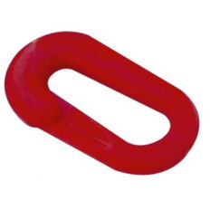 Plastic barrier chain links