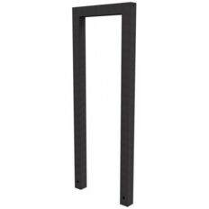 Lean-on hoop made of steel tube#Square tube 60 x 60 mm