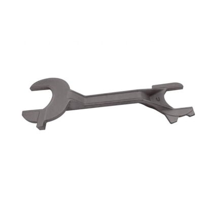 Multipurpose wrench of grey-cast iron