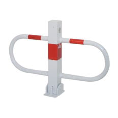 Car-park barrier#foldable with Euro#profile cylinder lock