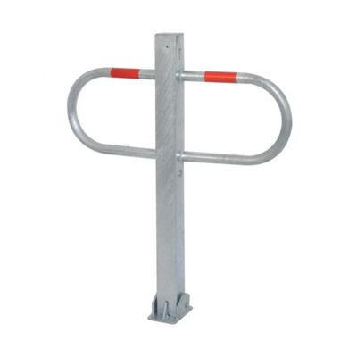 Passage and#car-park barrier#foldable with Euro#profile cylinder lock